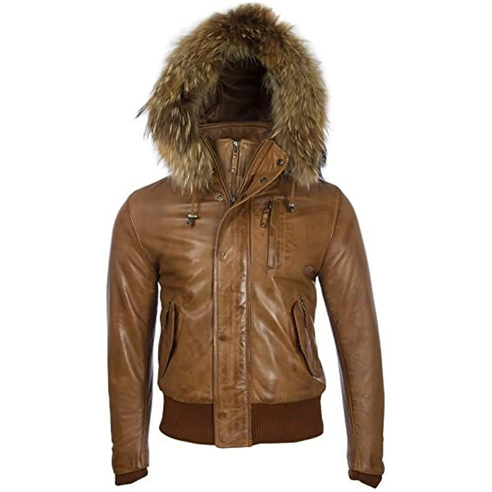 Brown Snakeskin Bomber Biker Jacket – West Coast Leather