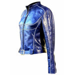 Once Upon a Time Emma Swan Blue Women's Leather Jacket
