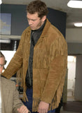 Russell Harvard - Mr. Wrench Brown Suede Leather Jacket